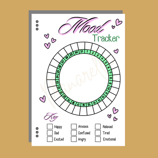 Mood Tracker - Single Page - Series 2