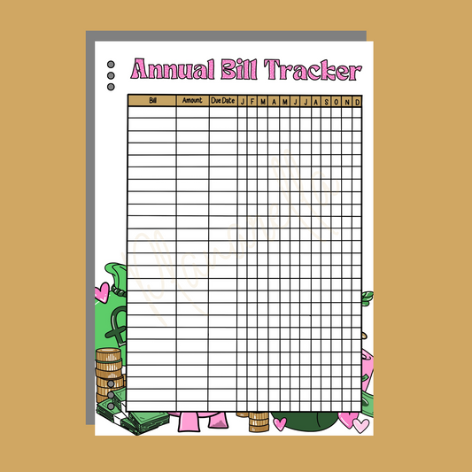 Annual Bill Tracker